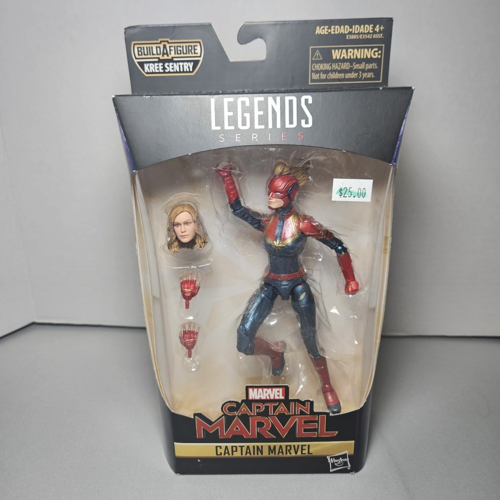 Hasbro Marvel Legends MCU Captain Marvel‎ 6" Action Figure New Kree Sentry BAF